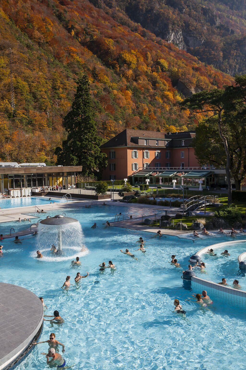 Hotel Grand Hotel Des Bains Lavey-les-Bains, Suisse - réserver ...